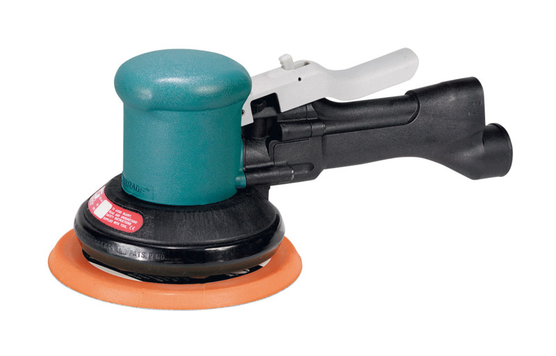 Hai tay Dynorbital máy chà nhám rung lệch tâm, tự sinh hút bụi 6" (152 mm)