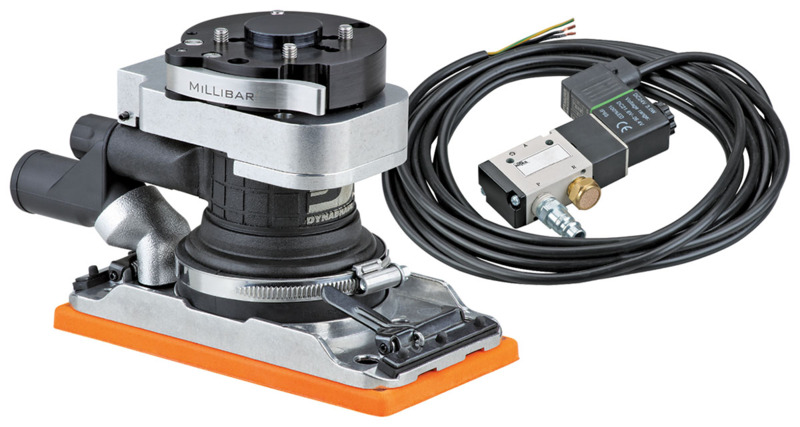 Dynabug máy chà nhám rung lệch tâm, hút bụi trung tâm 3-2/3" (93 mm) 7" (178 mm)