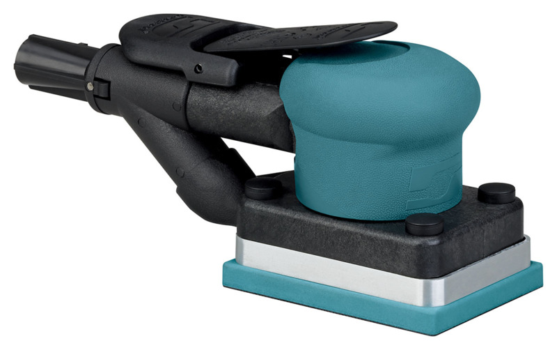 Dynabug II máy chà nhám rung lệch tâm, tự sinh hút bụi, 3"x 4" hook pad
