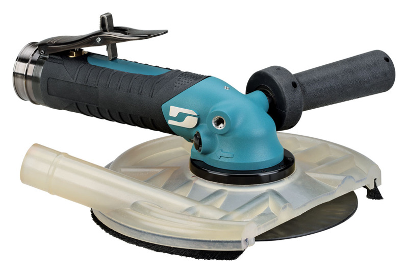 Rebel compact góc vuông máy chà nhám đĩa (hút bụi) 5" (125 mm)
