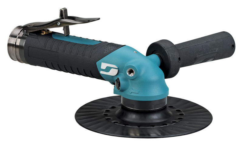 Rebel compact máy chà nhám đĩa góc vuông 7" (180 mm)